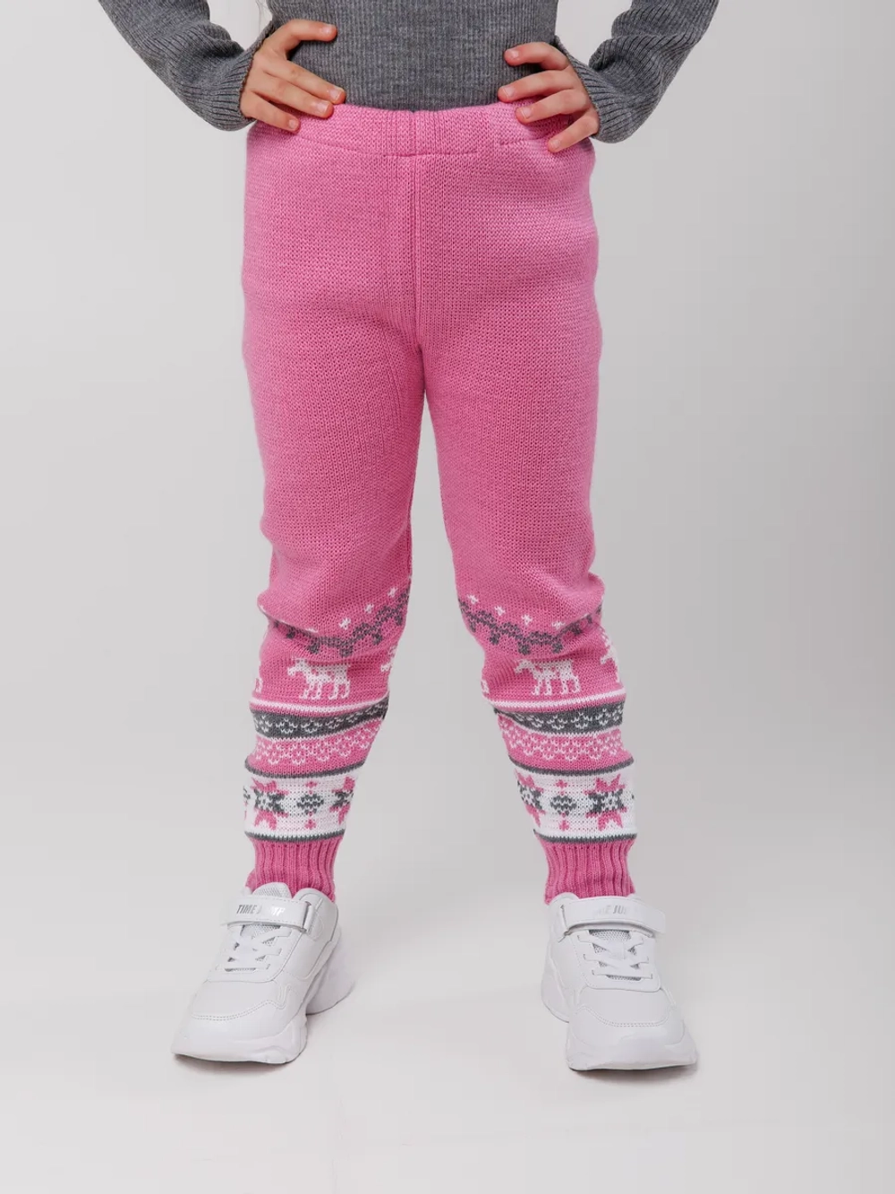 Рейтузы вязаные с орнаментом