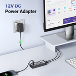 USB 3.0 HUB 7 port + доп.питание UGREEN 90307