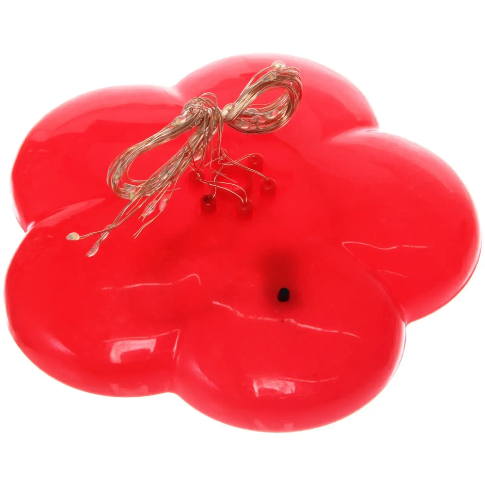 Подставка для шаров светящаяся «Радуга» (основа, 7 палочек с держателями) 67*35*55 см, прозрачный