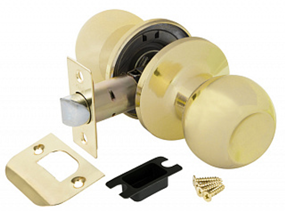 Замок шар Золото без ключа,без фиксатора PUNTO 6072 РВ-Р