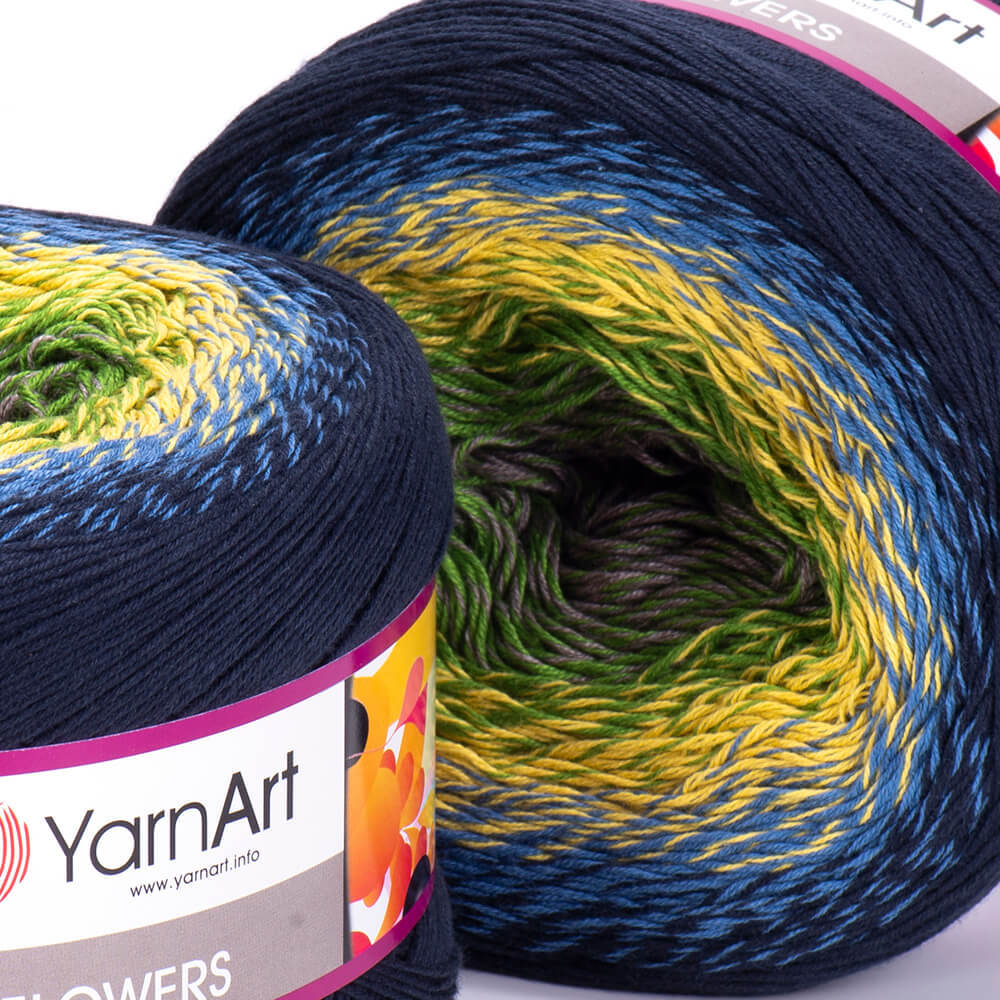 Пряжа YarnArt Flowers (250)