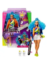 Кукла Барби Экстра с голубыми волосами GRN30