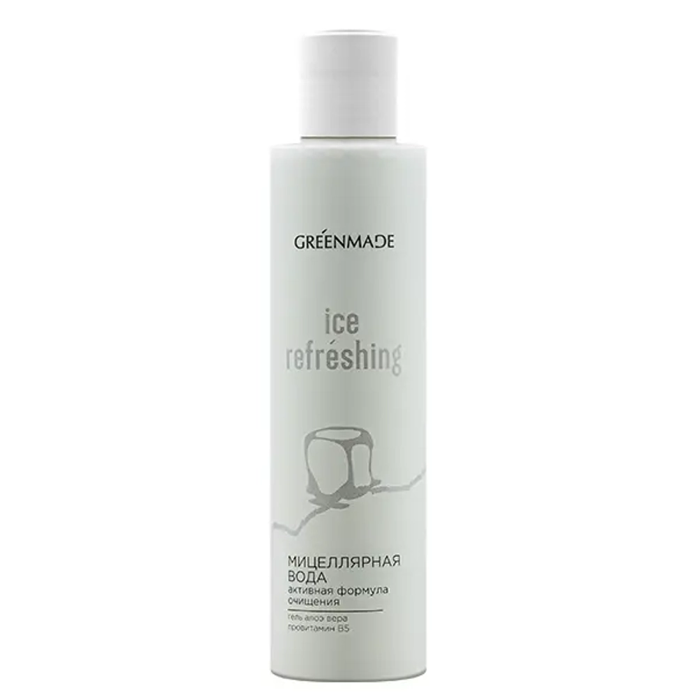 Мицеллярная вода GreenMade Активная формула очищения ICE REFRESHING, 200мл