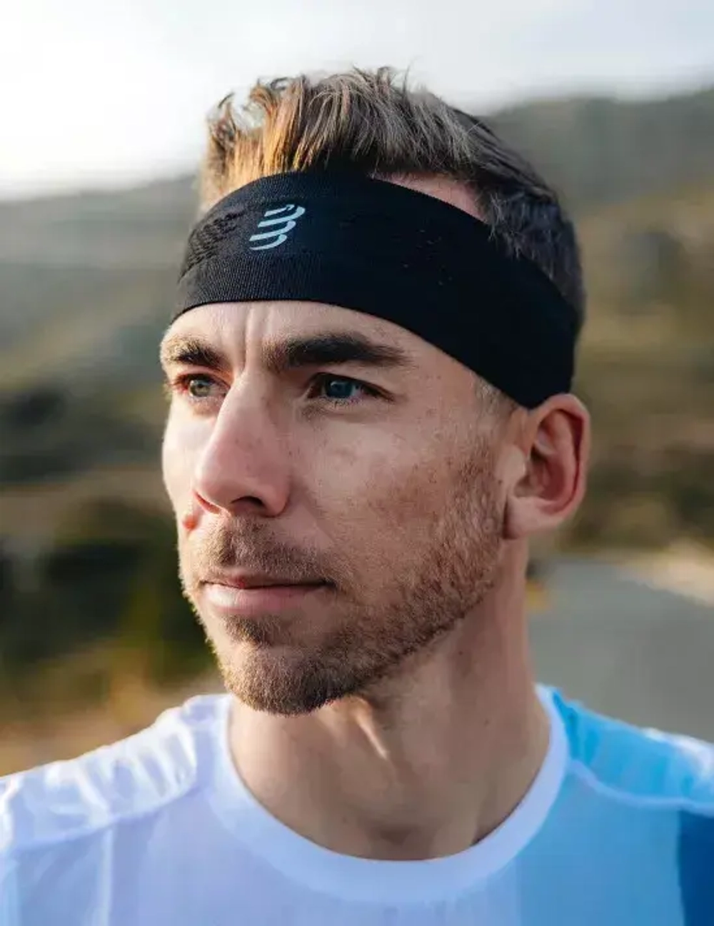 Повязка на голову Thin Headband Black/White