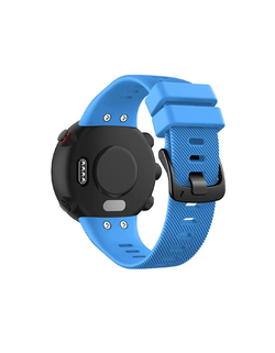 Ремешок для Garmin Forerunner 45 / Garmin SWIM 2 (Голубой)