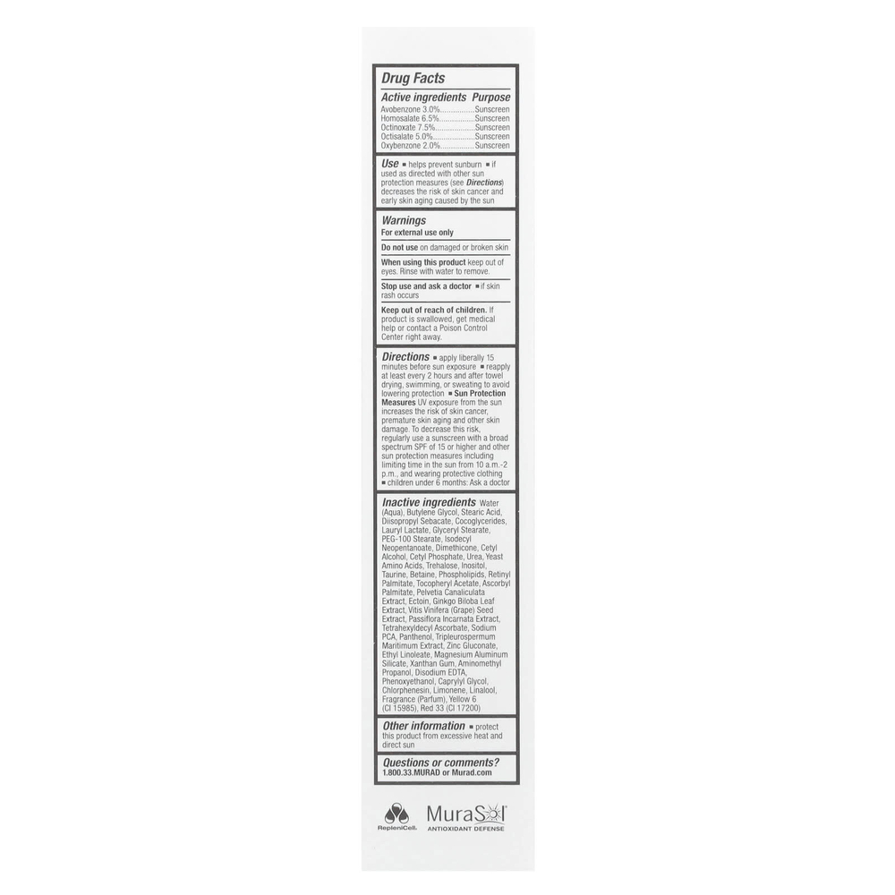 Murad, Environmental Shield, дневное увлажняющее средство Essential-C, SPF 30 PA +++, 50 мл (1,7 жидк. Унции)