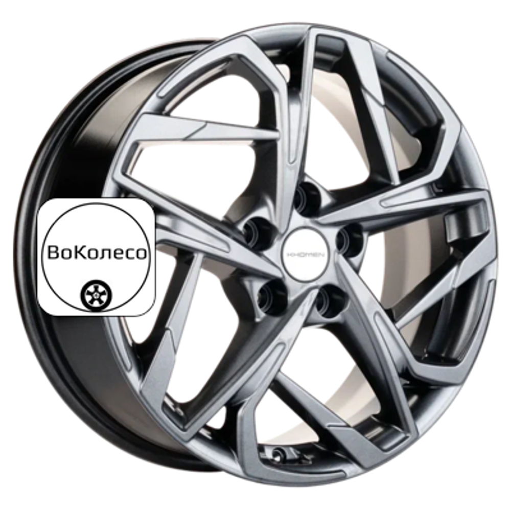 7x17/5x114,3 ET48 D56,1 KHW1716 (Forester) Gray Khomen Wheels