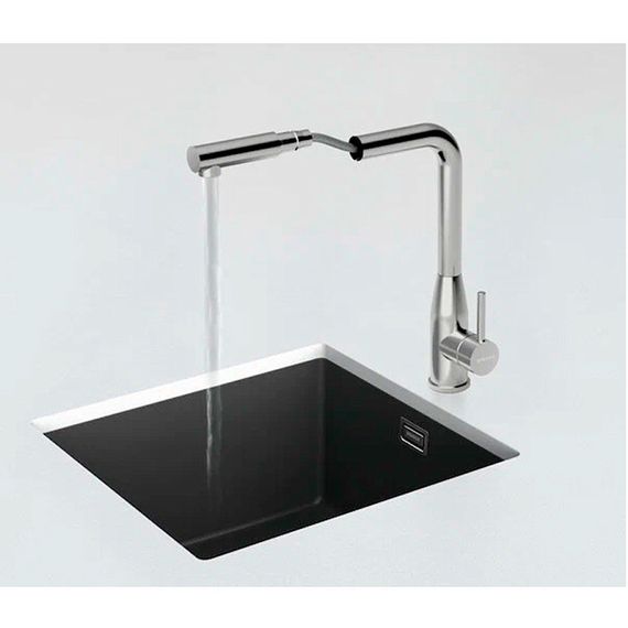 Смеситель SCHOCK Keto-D, выдвижной излив золото