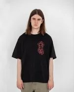 Футболка Омут!Кастом Нимб Черная