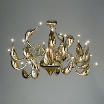 люстра Alta Risoluzione, Fornasier Luigi gold