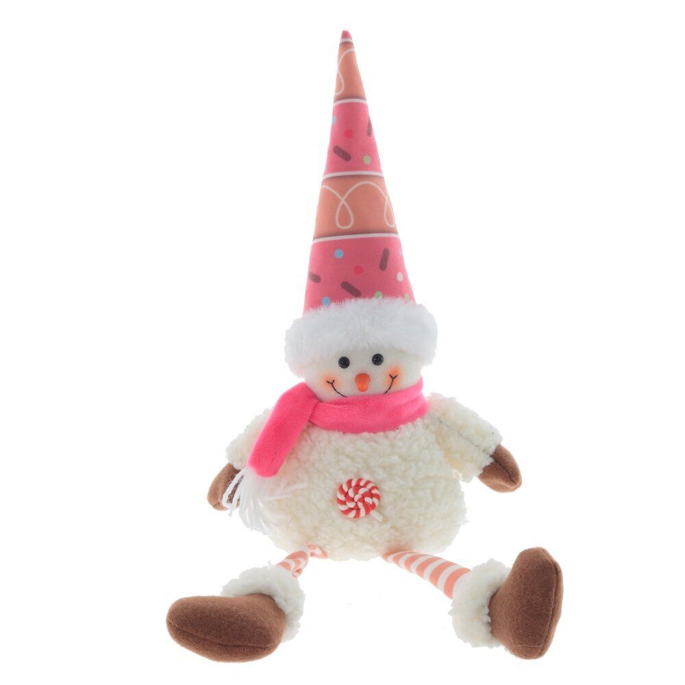 GAEM Игрушка набивная "Снеговик", L13 W10 H49/22 см