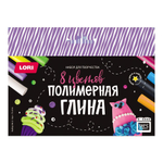 Полимерная глина 8цв. Набор №2 (Lori)