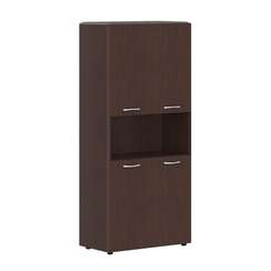 Шкаф с 2-мя комплектами глухих малых дверей и обвязкой DHC 85.4  892х450х1950 DIONI