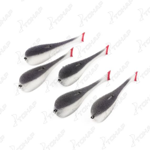 Рыбка поролоновая оснащенная на офсет.кр. 12 см б/ч 01 (HS-120-01) Helios