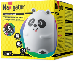 Светильник Navigator 14 326 NNL-SW08-WH акк. Li-ion 1,2Ач USB 5В