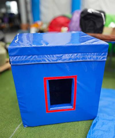 Универсальный звукоизолирующий короб для всех типов батутных насосов