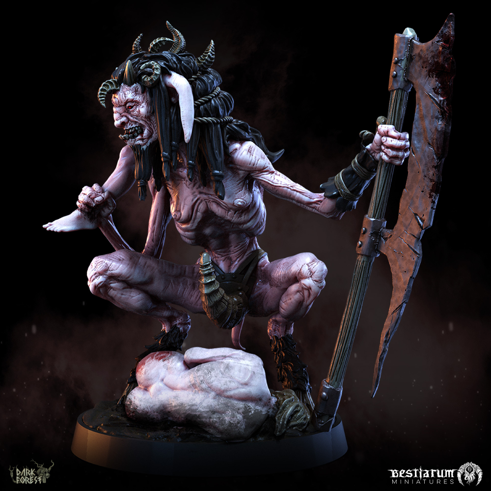 Темный лес Dark Forest Миниатюры 32-56-75мм