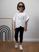 Бриджи для девочек черные