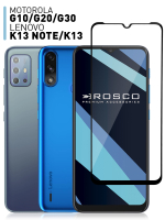 Защитное стекло ROSCO для Lenovo K13 Note;Lenovo K13;Motorola Moto G10;Motorola Moto G20;Motorola Moto G30 оптом (арт. LN-K13NOTE-FSP-GLASS-BLACK)