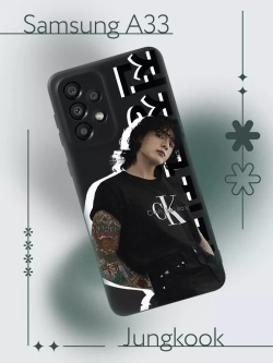 Чехол на Samsung A33 с 3D принтом