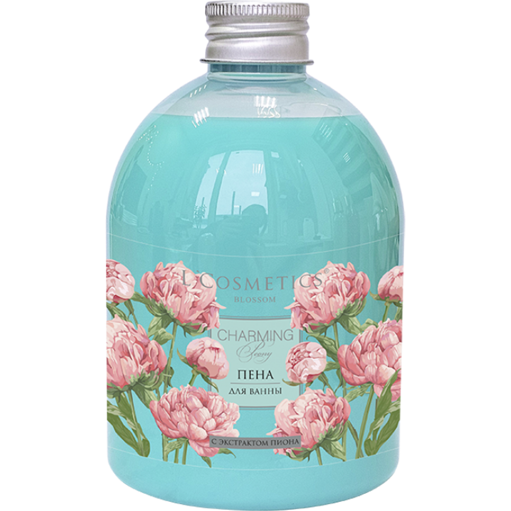 Пена для ванны с экстрактом пиона L`COSMETICS Blossom Charming Peony 500 мл