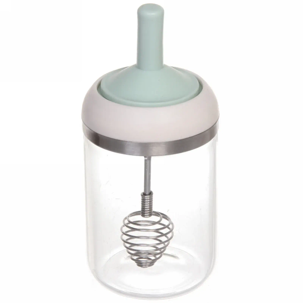 Банка стеклянная «O'lala» с венчиком 7,6*16,4см