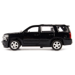 Модель ин. мет. "Chevrolet Tahoe" 12см, двери, багаж, черный, коробка TAHOE-BK (Технопарк)