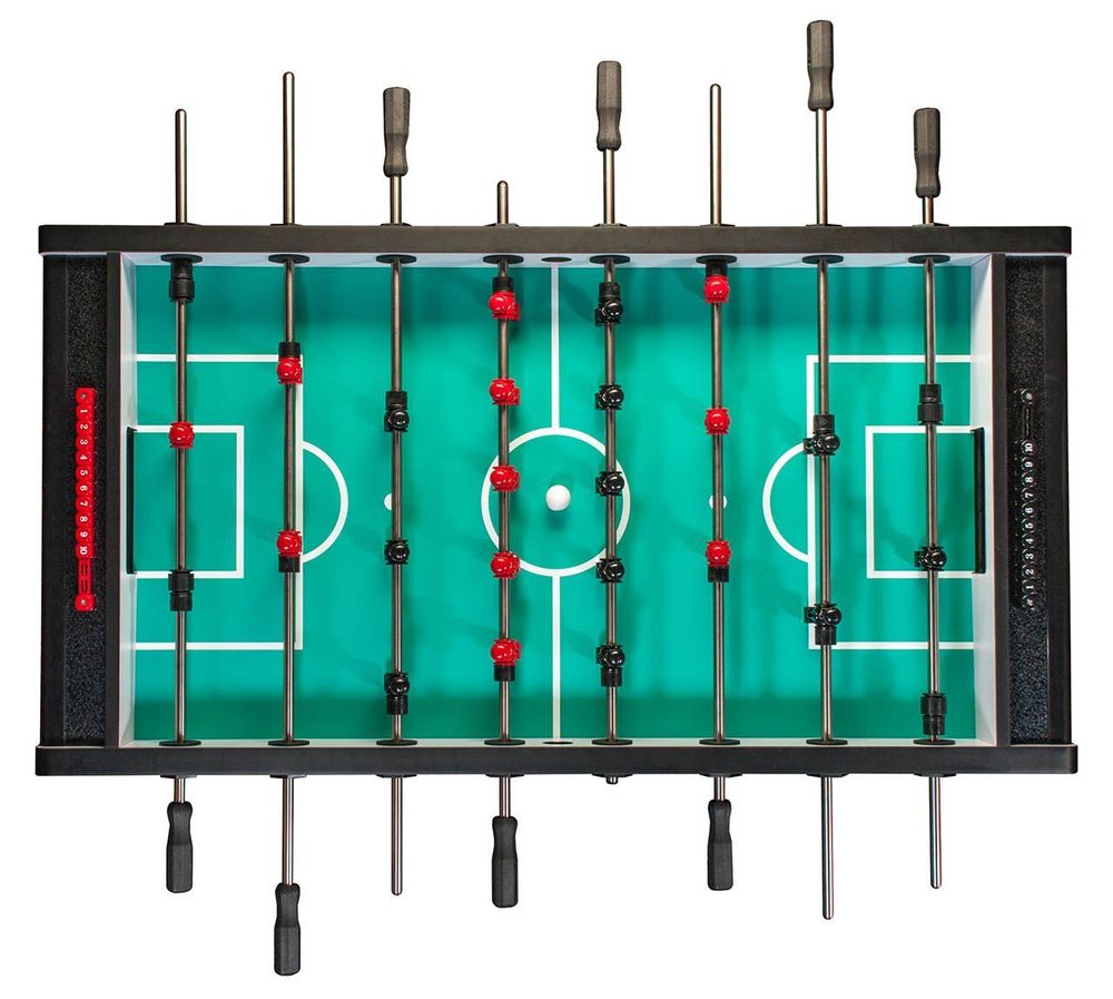 Настольный футбол (кикер) «Milan» (144 х 75,6, х 90 см, сине-черный)