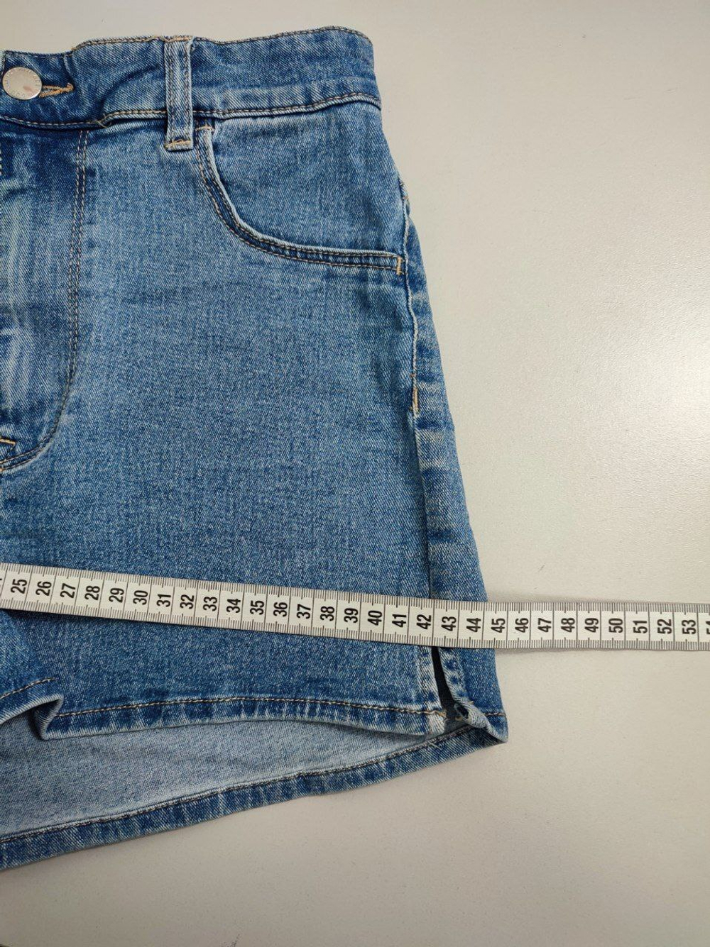Шорты синие красивые 42 размер