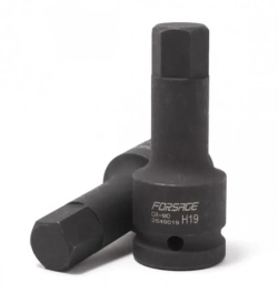 Головка-бита 6-гранная ударная, 30мм 3/4''(L-100мм) Forsage F-2649030