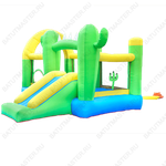 Батут для дачи "Весёлые кактусы"  3,6*3,45*2,4 м
