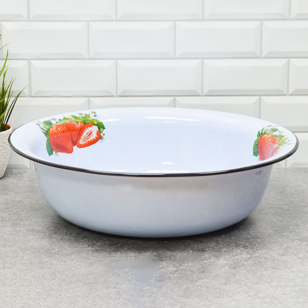 Таз 18л с рисунком