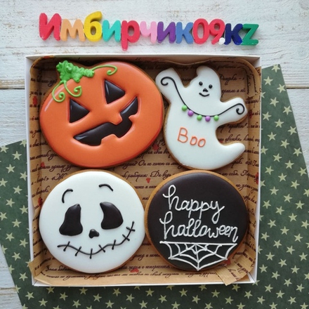 Имбирные пряники Хэллоуин