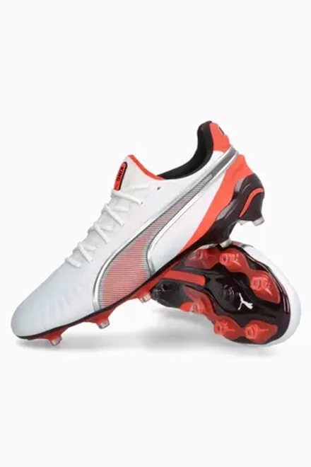 Бутсы Puma King Ultimate FG/AG - белый