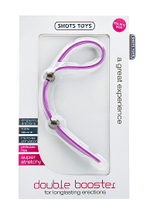Двойное фиолетовое утягивающее лассо Double Booster (Цвет: фиолетовый)