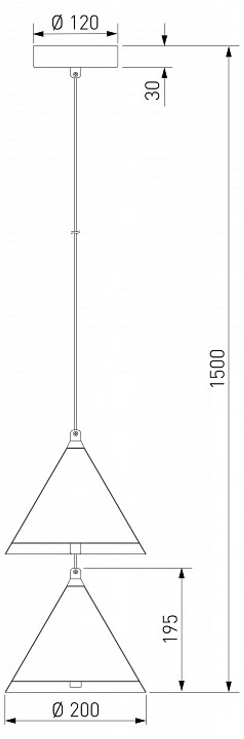 Подвесной светильник Eurosvet Peak 604052 LED бежевый