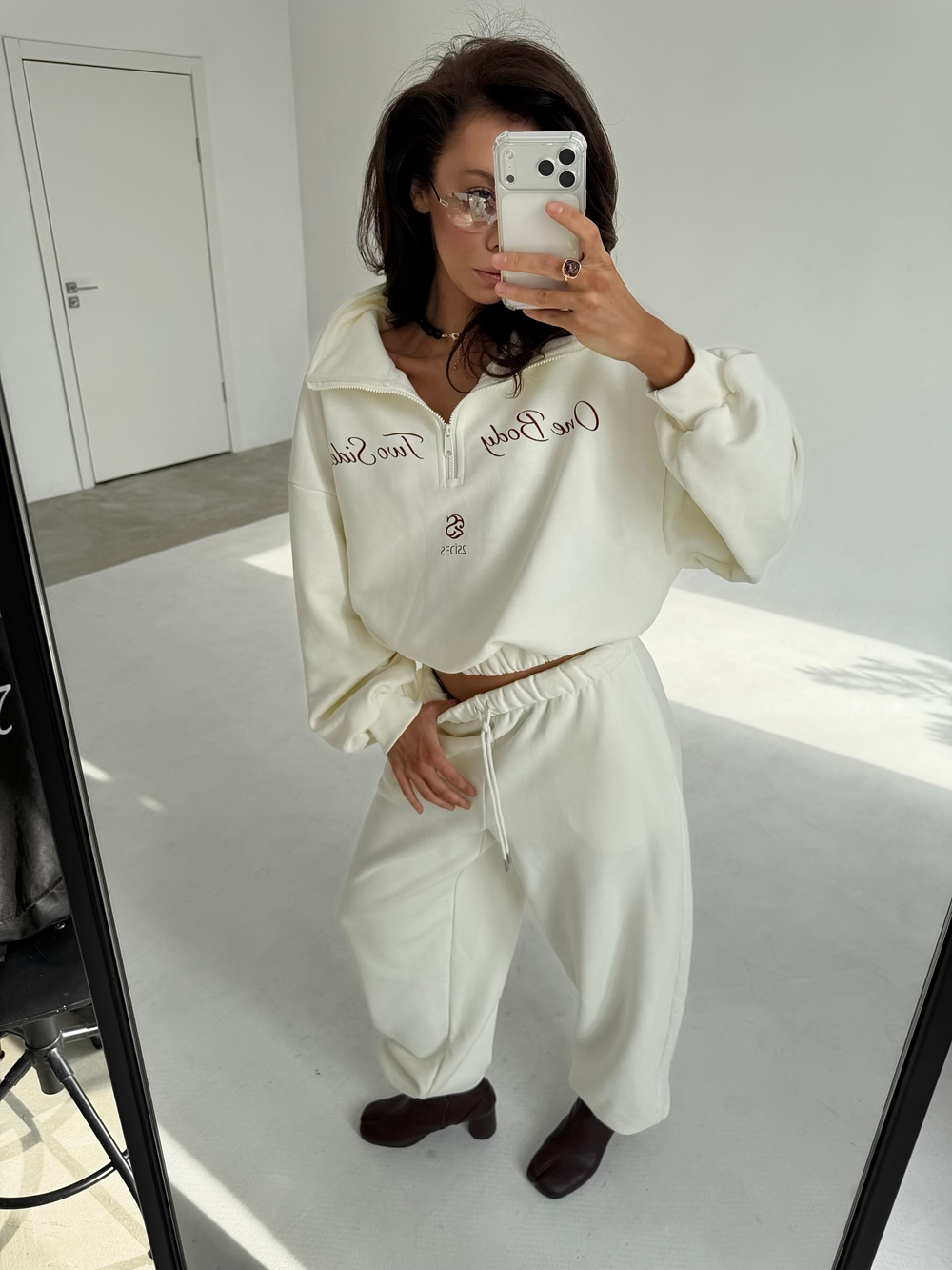 Анорак кремовый