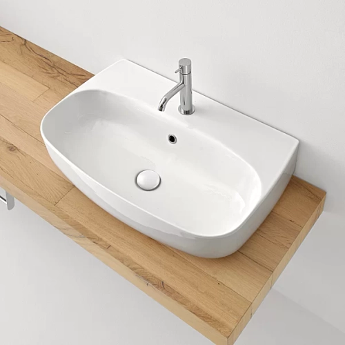 Раковина Kerasan Nolita 70 534201*1 белая