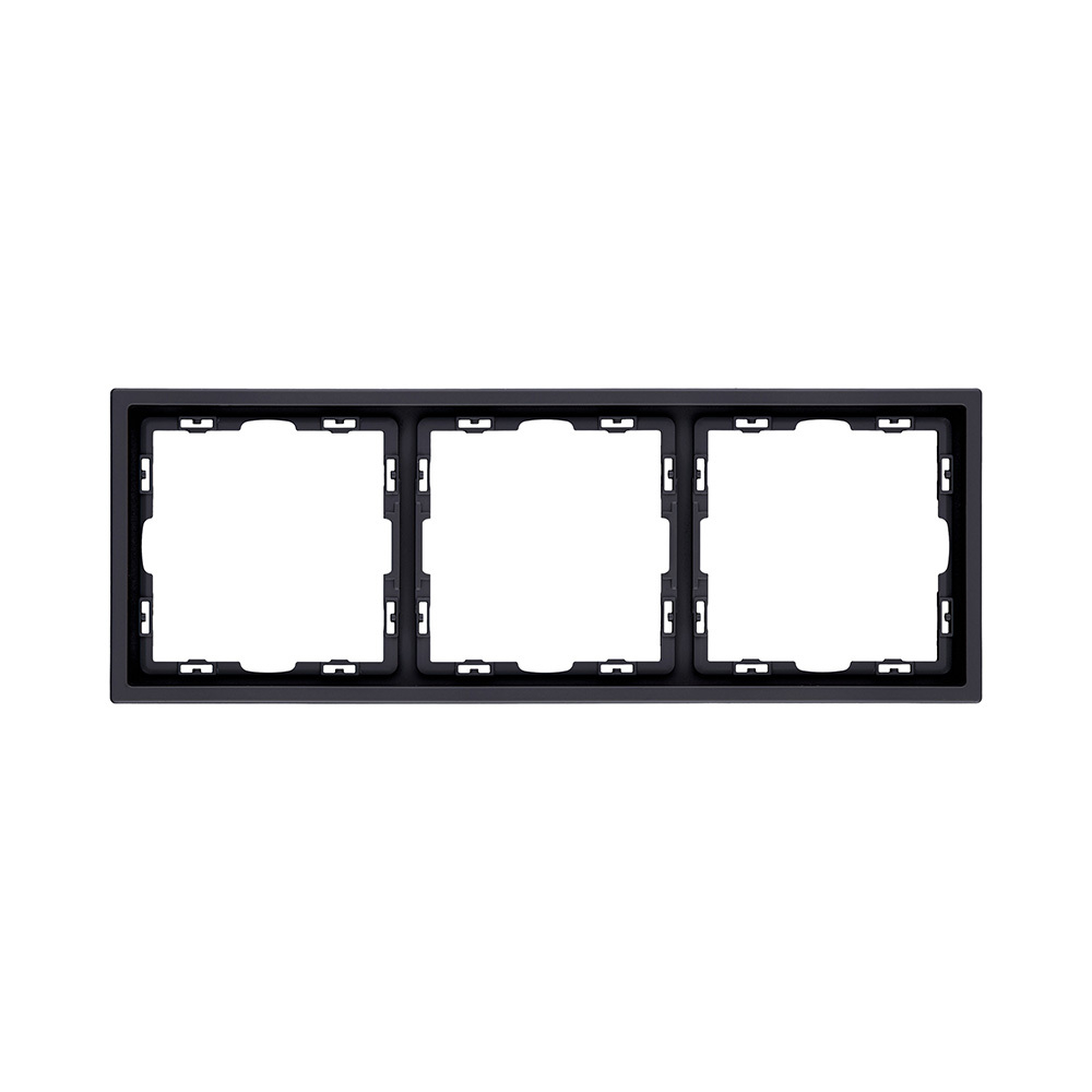 Рамка 3-постовая, черный матовый Kollinger Eclipse EC3BK