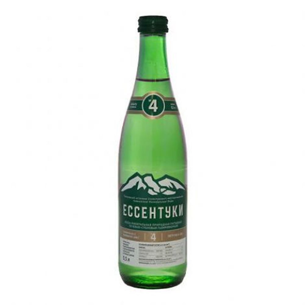 Минеральная вода "Ессентуки" №4 0,45мл