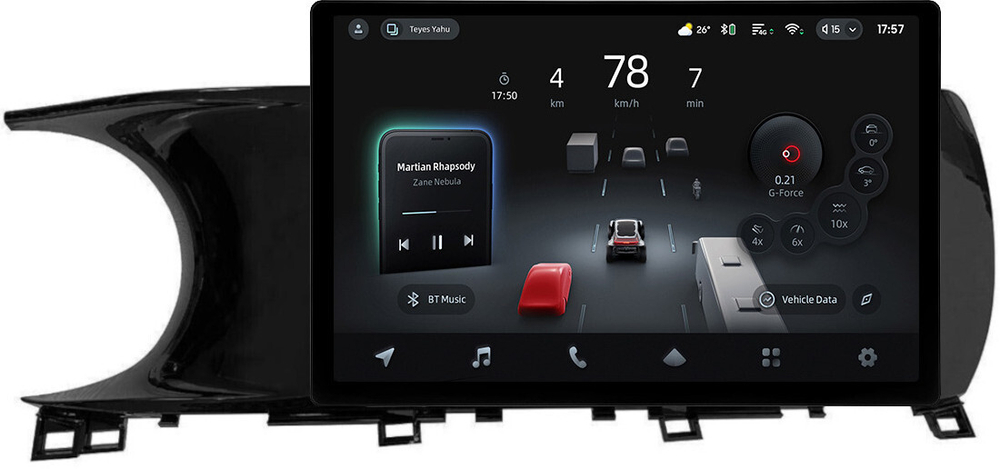 Магнитола для KIA K5 2020+ - Teyes CC4-PRO монитор 13" 2K QLED на Android 13, Snapdragon 778G, 8+128, AI, CarPlay, DSP, 4G SIM-слот