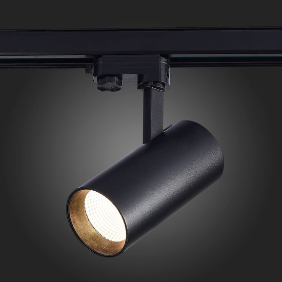 ST661.446.30 Св-к трек. Черный LED 1*30W 4000K 2 400Lm Ra>90 38° IP20 L170xW80xH245 165-265V TRACE