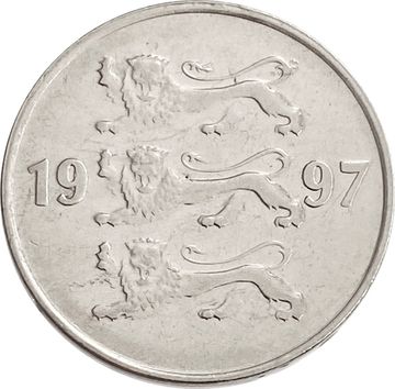 20 сентов 1997 Эстония