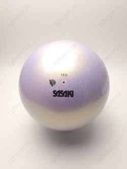 Мяч Sasaki 18,5 см серия "Аврора" Лавандовый LD (Lavender)