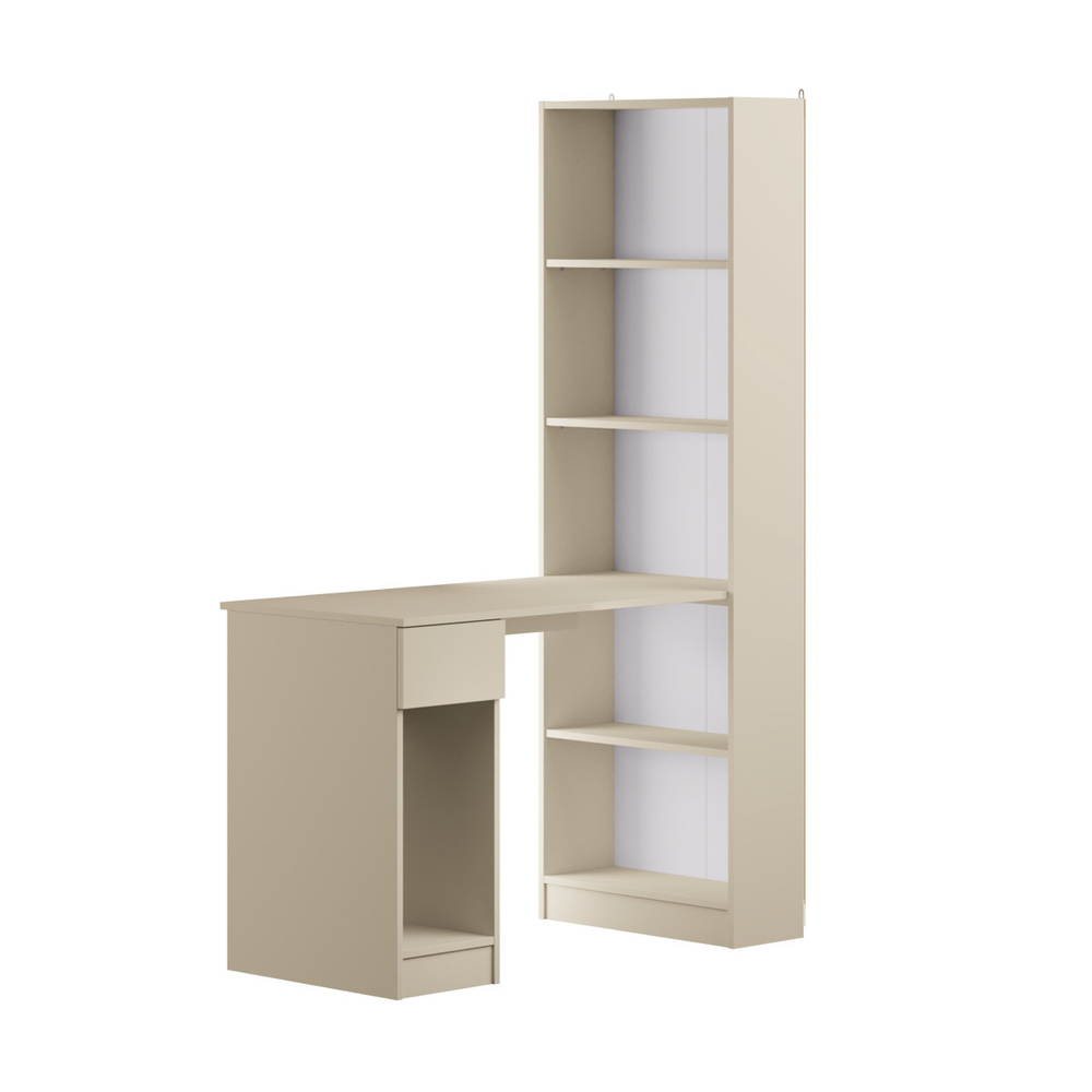 Письменный стол со шкафом Лайт 10.01 Сатин