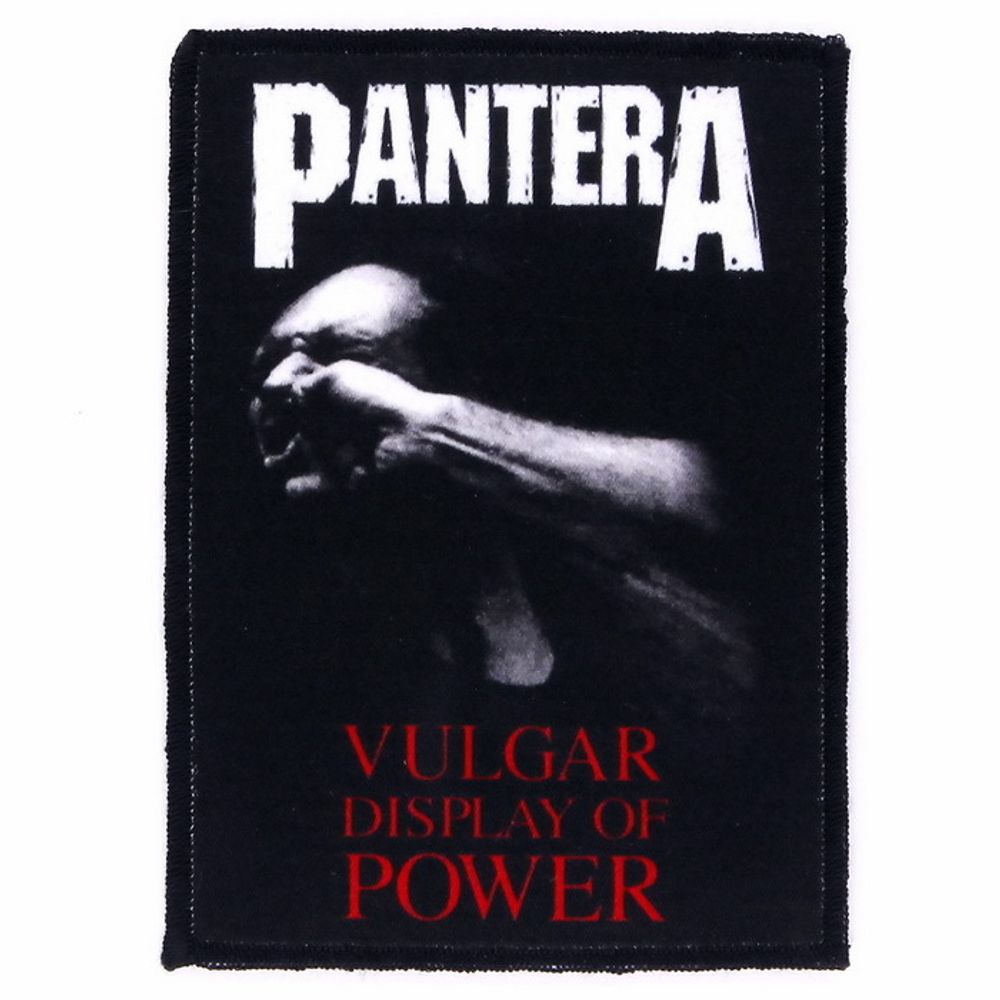 Нашивка Pantera Vulgar Display Of Power (709)