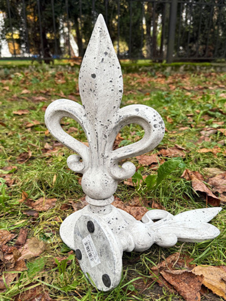 Декор "Королевская лилия" малый 14,5x10,5x27 см