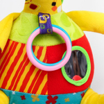 315964/Текстильная игрушка погремушка пищалка леопард с прорез. Умка/RS-LEO/1