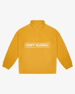 Толстовка Ruff Global Halfzip Fleece Mustard