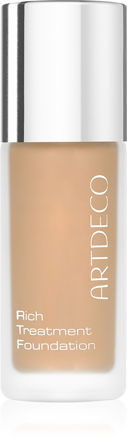 ARTDECO Rich Treatment Foundation - Розовый кремовый тональный флюид оттенок 485.18 Deep Honey, 20 ml